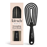Kitsch Flexi Flow Scalp Massaging Brush – Wind-Down Self-Care Tool for Nightly Hair Rituals