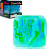 Sugar Ball Squishy Cube – Child-Safe Stress Ball for Classroom and Car Rides, Non-Toxic TPR