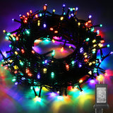 LuminexGlow 32ft Fairy Lights Bedroom Decor 100 LED 8 Modes, Warm White String Lights with Memory Function for Cozy Living Room