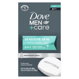 DOVE MEN + CARE 3-in-1 Sensitive Skin Bar – Practical Stocking Stuffer for Husbands and Dads