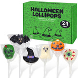 Halloween Lollipops 12 Count Individually Wrapped Suckers for Trick-or-Treat Porch Bowls and Fall Carnival Booths