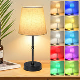 BRIGHTY — Flameless Cordless Table Lamp for Homes with Kids and Pets, Cool-to-Touch LED Night Light