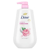 Dove Body Wash Peony & Rose – Calming Shower Ritual for Self-Care Nightly Wind-Down, 30.6 fl oz with Pump