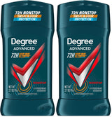 Degree Men Advanced Antiperspirant Everest – Practical Father's Day Gift for Active Dads, 72-Hour Deodorant Pack of 2 with Body Heat Activated Scent