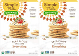 Simple Mills Organic Seed Crackers, Everything – Mindful Snack for Clean-Eating Wellness Routines