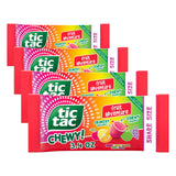 Tic Tac Chewy Fruit Adventure Candy – Portable Car Ride Snack for Road Trips, Compact 3.4 oz Box