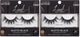 1 pair (Pack of 2) - Matte Sheer