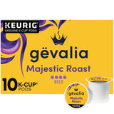 Gevalia Majestic Roast K-Cup Coffee Pods – Premium Swedish Heritage Blend, Bold Dark Roast Single-Serve for Elegant Kitchens