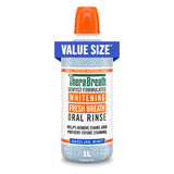 TheraBreath Dentist-Formulated Whitening Rinse – Luxury Vegan Oral Care for the Discerning Smile, 1 Liter