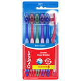 Colgate Extra Clean Toothbrush, Soft Bristles Adult Brush – Self-Care Brushing Companion for Spa-Like Wind-Down Evenings