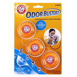 Arm & Hammer OdorBusterz Odor Eliminator Balls – Compact White Sphere for Intentional Living, Closet and Drawer Odor Control