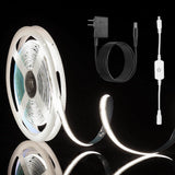 USB COB Strip Light – Sleek Under-Shelf Glow for Neutral Interior Spaces