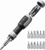 Wesdut Multi Bit Screwdriver Set – Bits Hide Inside the Handle, No More Toolbox Clutter