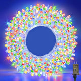GlowNEST Fairy Lights – Bedroom Ceiling Canopy Lighting, Warm White 210 LED Transparent Wire