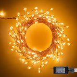 Lumify IP44 Waterproof Twinkle Lights 10ft – Outdoor Patio String Lights for Garden, Balcony and Winter Holiday Setup