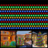 Lumivern Safe LED Net Lights 360 Bulb 12x5FT Flameless Cool to Touch Timer Lights for Homes with Kids Pets and Elderly Family