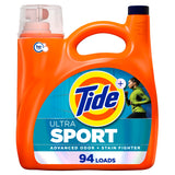 Tide Ultra Sport Liquid Laundry Detergent for Hiking and Camping Gear Care, 132 fl oz 94 Loads