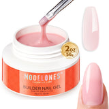 modelones Short Almond Nail Tips – Salon Workflow Upgrade for Nail Technicians, 360 Pre-Etched Tips in 15 Sizes