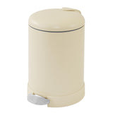 Glad Small Soft Close Step Bin – Practical Birthday Gift for Her, Brushed Metal Waste Basket for Stylish Homes