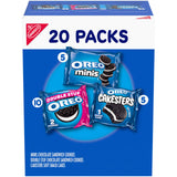 OREO Snack Variety Pack – Kid-Friendly Lunchbox Fillers and After-School Treats, Bulk Cookies and Cakesters