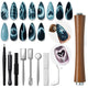 A1 Brown Cat Eye Magnet Set