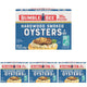 Smoked Oysters - 3.75 Ounce (Pack of 4)