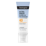 Neutrogena Ultra Sheer Invisible Gel SPF 40 – Three-in-One Formula for an Uncluttered Vanity