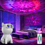 Galaxy Projector Minimalist Design – Single-Device Star Lamp Replacing Three Bulbs in Small Bedroom and Studio Apartment