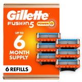 Gillette Fusion5 Razor Blade Refills – Smooth Daily Shaving Ritual for Sensitive Skin Care