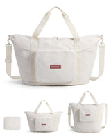 BAGSMART Foldable Travel Bag – Minimalist One-Bag Solution, Compact Carry-On That Disappears Into a 7x10 Pouch