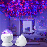Galaxy Projector Minimalist Design – Single-Device Star Lamp Replacing Three Bulbs in Small Bedroom and Studio Apartment
