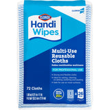 CloroxPro Clorox Handi Wipes Multi Use Reusable Cloths, 72 Count – Streamlined Cleaning Cloths for Clutter-Free Restroom Stations