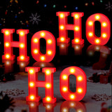 Fleurdeco JOY Marquee Letters – Child Safe Battery Powered Holiday Sign for Playroom
