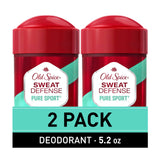 Old Spice Pure Sport Plus Antiperspirant – Practical Stocking Stuffer and Birthday Gift for Men, 2.6 oz Twin Pack