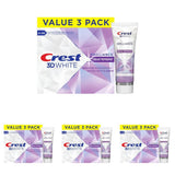 Crest 3D White Teeth Whitening Toothpaste – Clean, Simple Design for Uncluttered Bathrooms