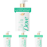 Dove Serum Body Wash Acne Clear – Spa-Like Self-Care Wash for Body Breakouts, 18.5 Fl Oz