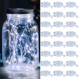 kolpop LED Fairy Lights Battery Operated – Flameless Candle Replacement for Senior Living and Allergy-Sensitive Homes
