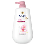 Dove Sakura Body Wash – Floral-Citrus Aromatherapy Shower Gel with Yuzu Scent, 30.6 Fl Oz