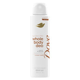 Dove Coconut Vanilla Whole Body Deodorant Spray – Skincare-Grade 35% Nourishing Serum for Women Bath Time Wellness Routine