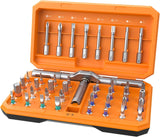 [Brand] Magnetic Screwdriver Kit with Case – Workstation Essential for Electronics Technicians and IT Pros
