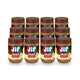 Dark Roast Creamy Peanut Butter - 15 Ounce (Pack of 12)