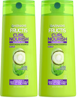 Garnier Fructis Curl Nourish Shampoo – Cozy Holiday Gift for Mom, Cruelty-Free Curl Care with Coconut Oil