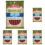 Old Wisconsin Beef Sausage Snack Sticks – Portable Trail and Campsite Protein, Hardwood Smoked and Ready to Eat