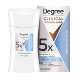 Degree Clinical Strength Antiperspirant for Busy Workdays, 96-Hour Sweat Protection Invisible Solid for Office and Meetings
