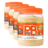 PBfit Classic Peanut Butter Powder – Allergen-Friendly Lunchbox Mix for Family Pantries, Gluten and Dairy Free