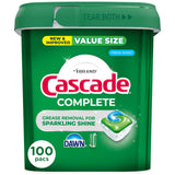 Cascade Complete ActionPacs – Travel and Outdoor Entertaining Cleanup, Dishwasher Detergent for Patio Hosting