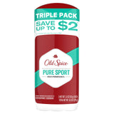Old Spice Aluminum Free Deodorant for Men, High Endurance 3.4 oz Fresh, Daily Wellness Routine and Aluminum Free Personal Care, Pack of 3