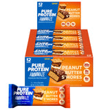Pure Protein AMMMAZE Strawberry Shortcake Protein Bars – Quick Breakfast Bar for Busy Commute and Office Mornings