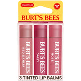 Burt's Bees Tinted Lip Balm – Intentional Beauty Staple for Clutter-Free Vanities, Natural Tinted Lip Moisturizer