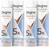 Degree Clinical Dry Spray Antiperspirant – 96Hr Stress Sweat Defense for Boardroom Presentations and Client Meetings